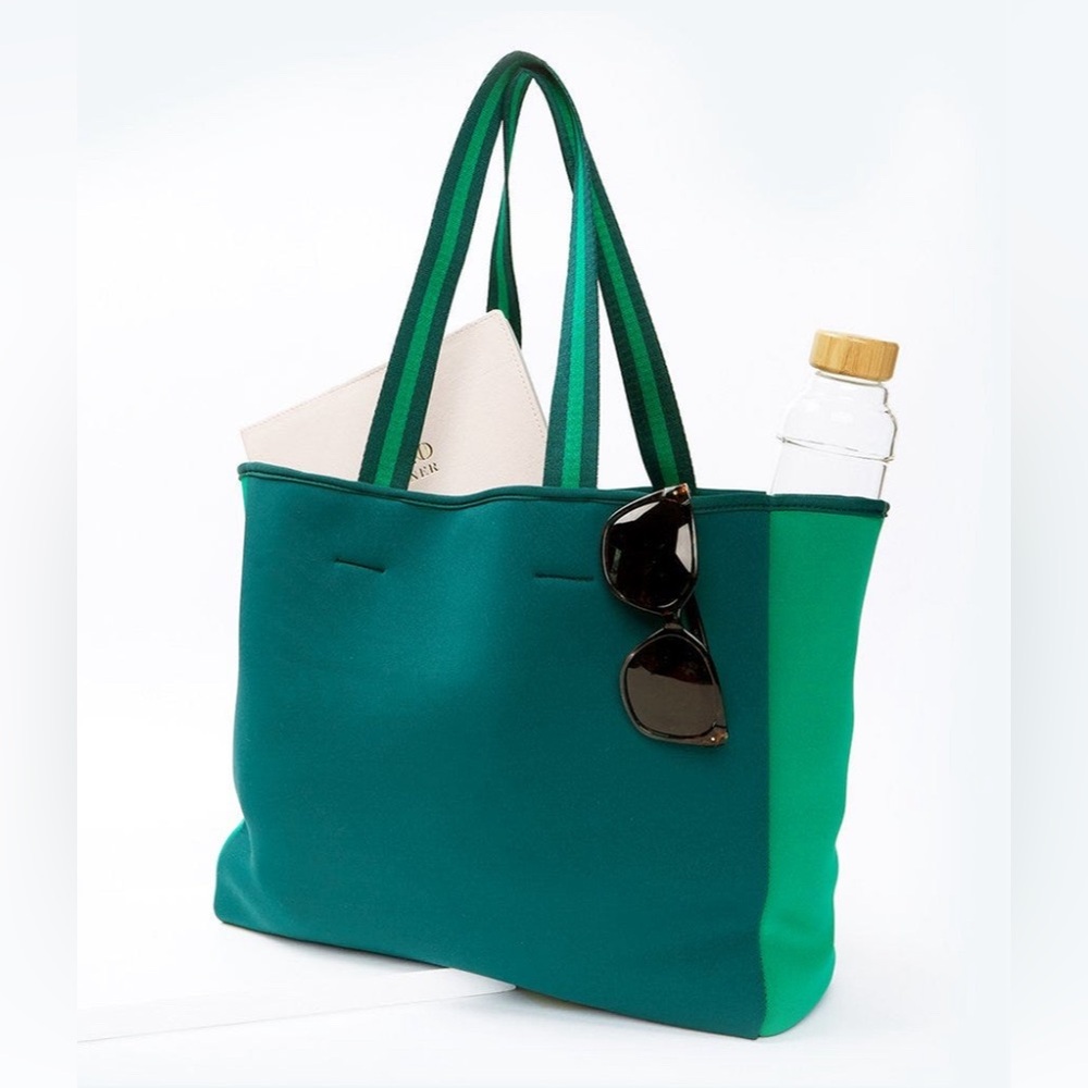 Summersalt The Perfect Beach Tote blue green